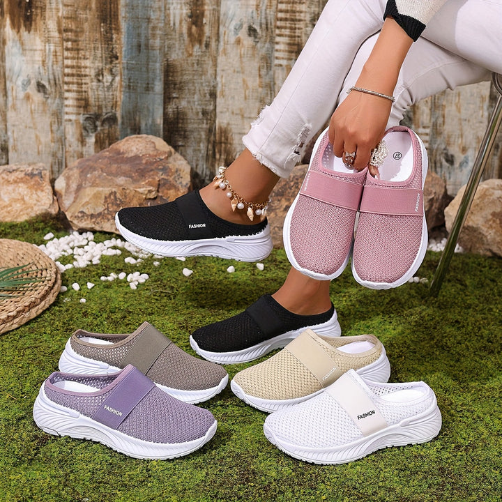 Lily - Slip-On Sneakers in Breathable Fabric