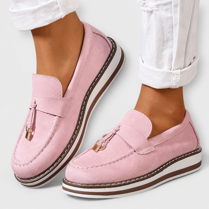Halo - Round Toe Casual Loafers