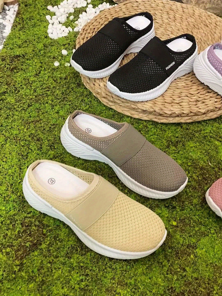 Lily - Slip-On Sneakers in Breathable Fabric