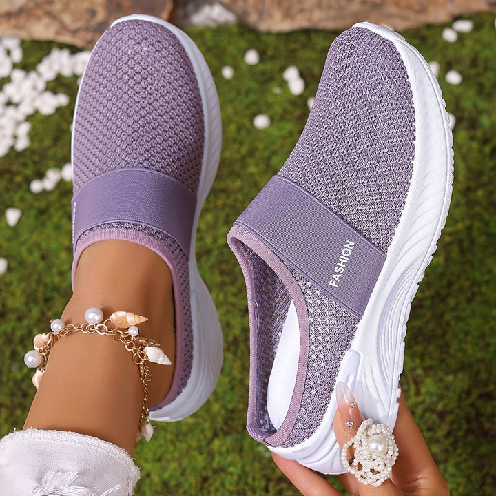 Lily - Slip-On Sneakers in Breathable Fabric