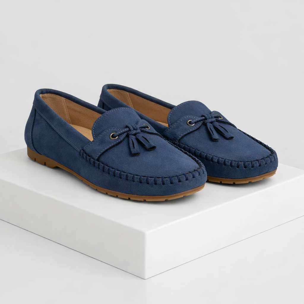 Joanna - Luxury Suede Loafers