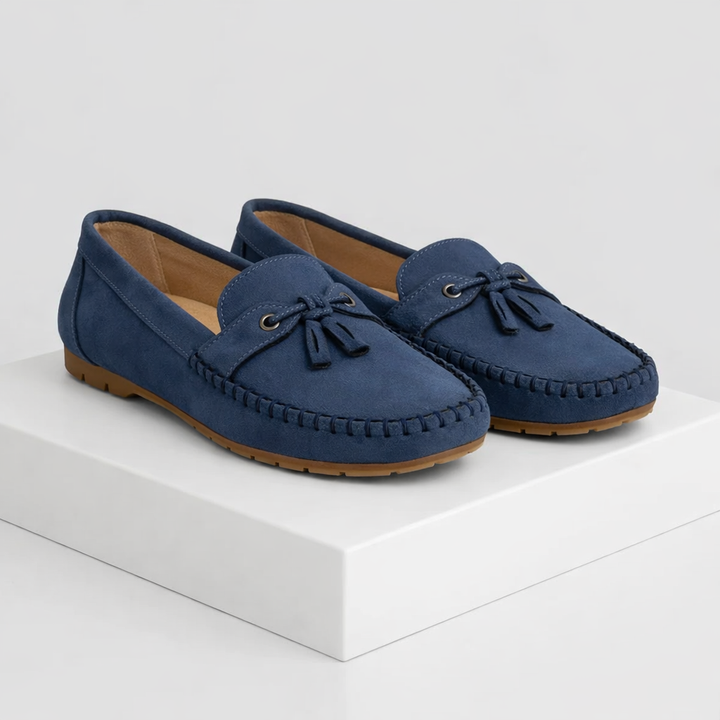 Joanna - Luxury Suede Loafers