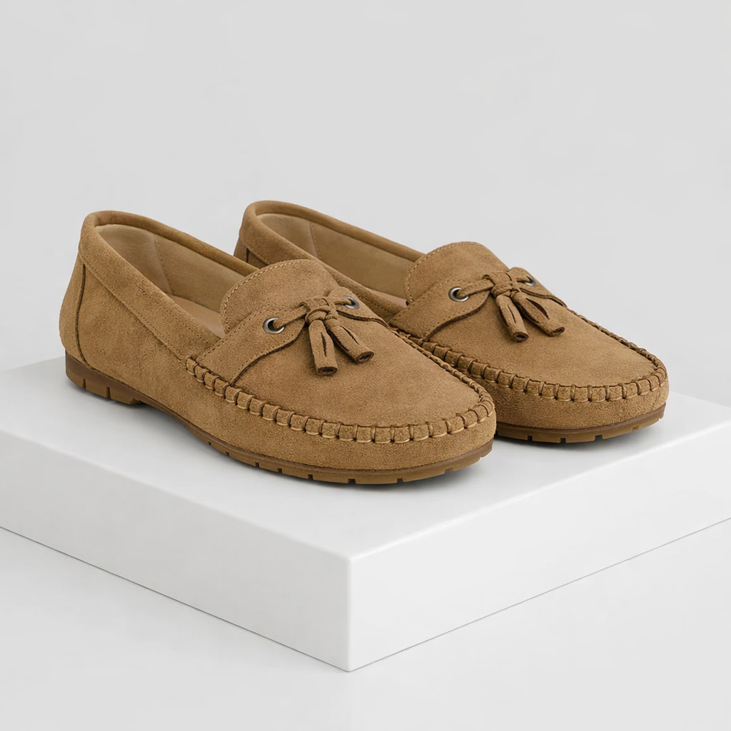 Joanna - Luxury Suede Loafers