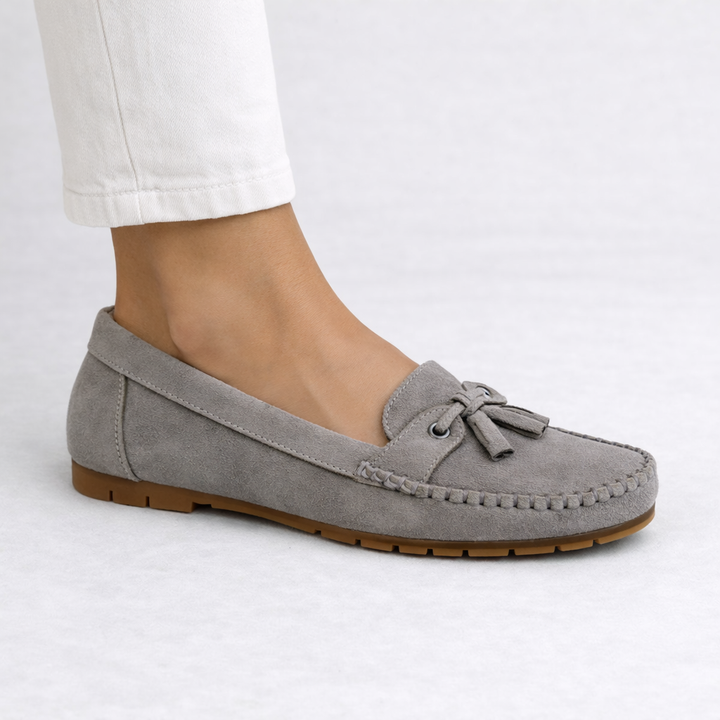 Joanna - Luxury Suede Loafers