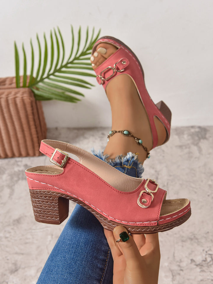 Sienna - Roman High Heel Sandals