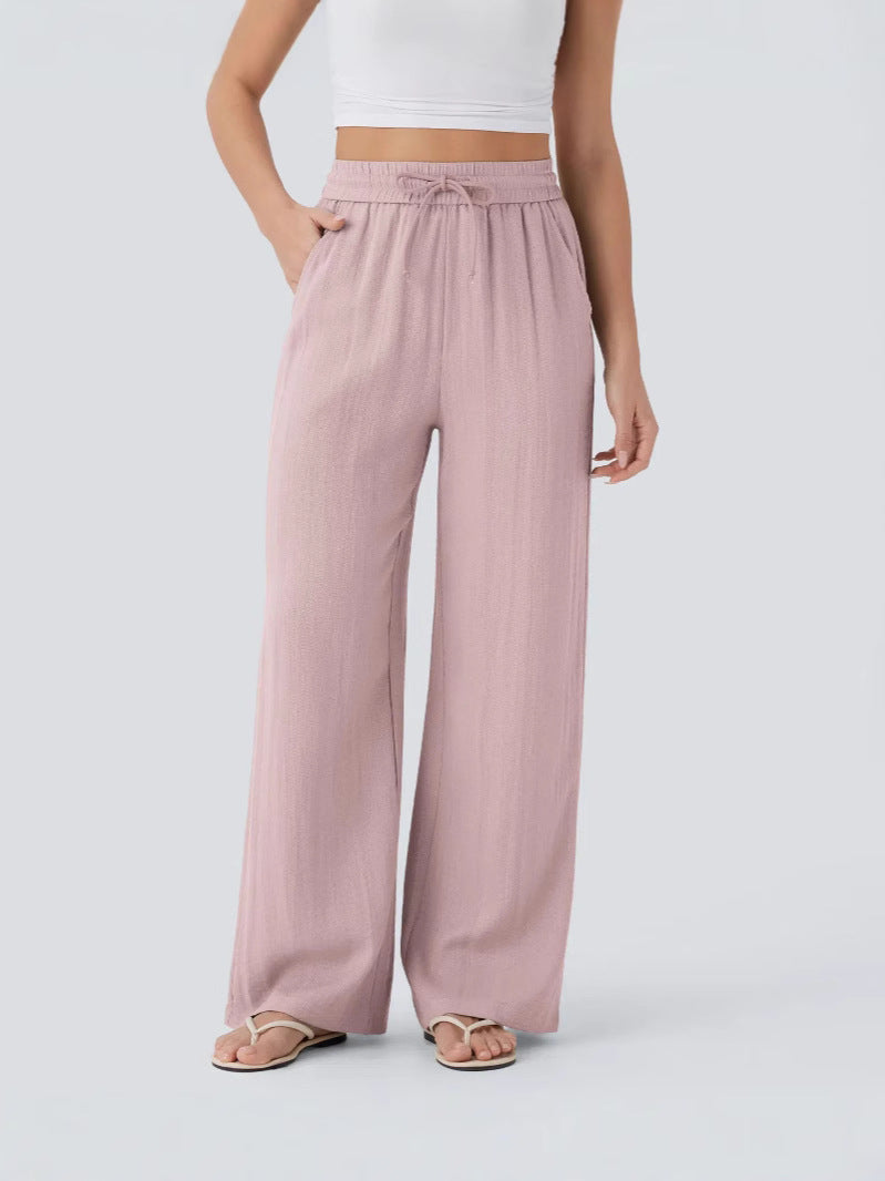 Maya - High-Waisted Wide-Leg Pants