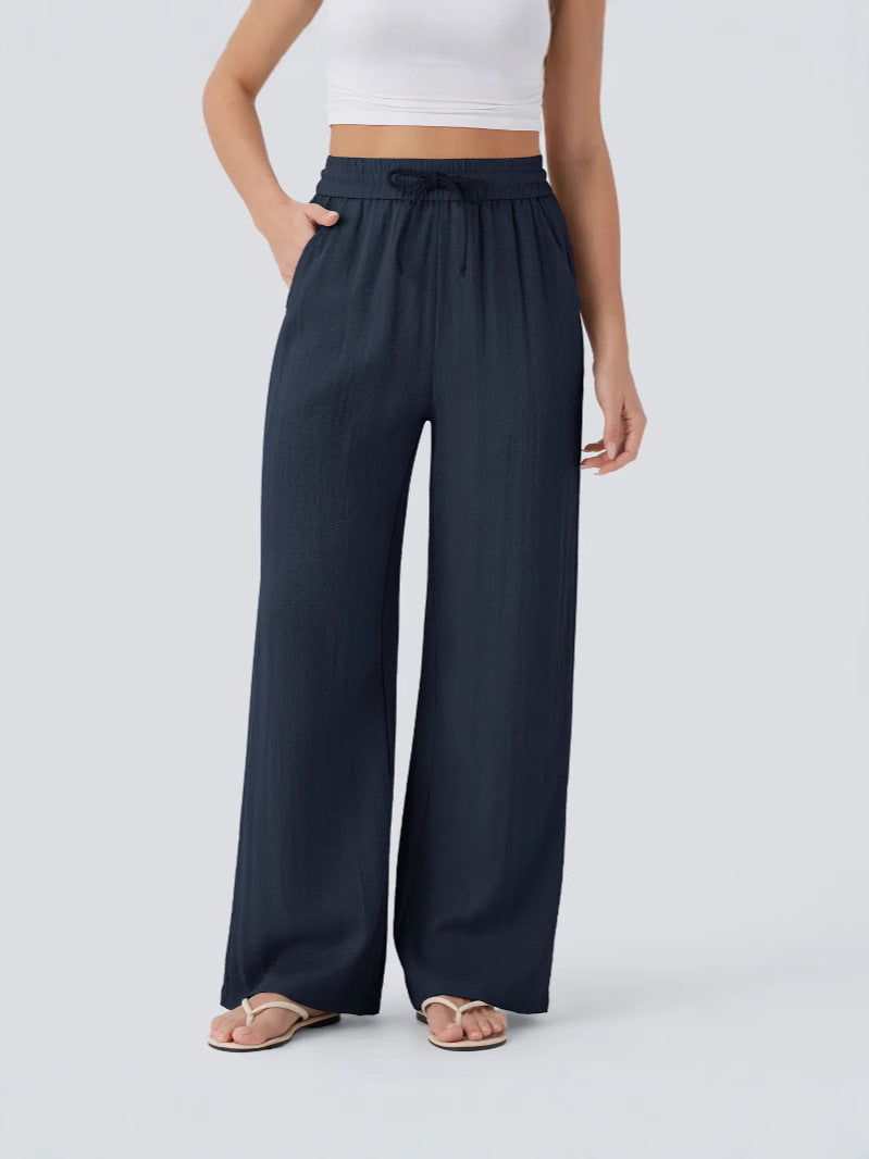 Maya - High-Waisted Wide-Leg Pants