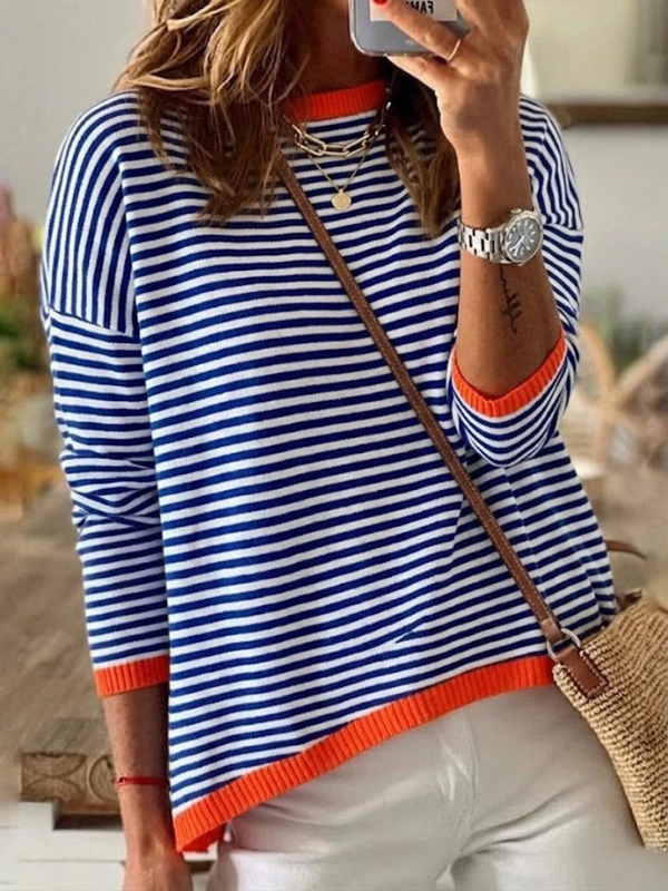 Sophie - Striped Long Sleeve Top
