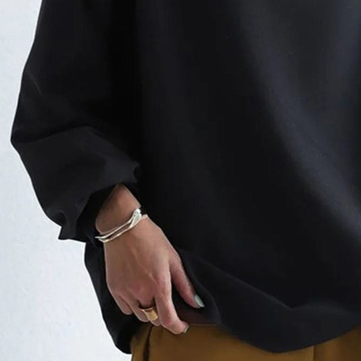 Lisa - High-Neck Casual Top