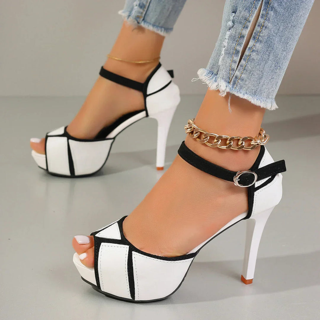Valentina - Elegant Abstract Heels