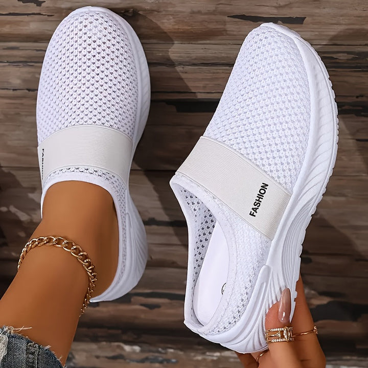 Lily - Slip-On Sneakers in Breathable Fabric