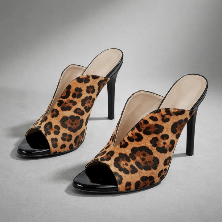 Lyla - Leopard Heels