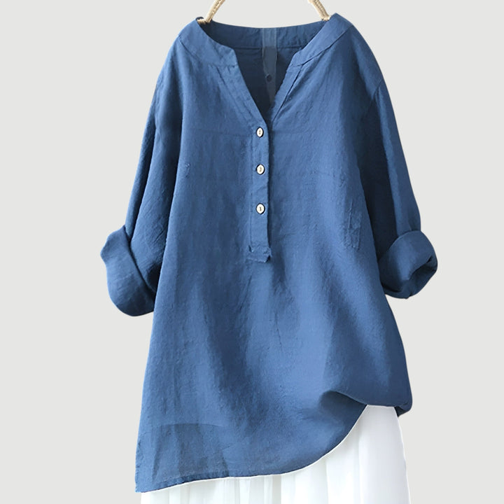 Freja - Lightweight Button-Up Shirt