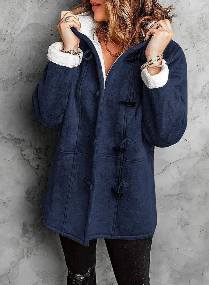 Salma - Fleece-Lined Duffle Coat
