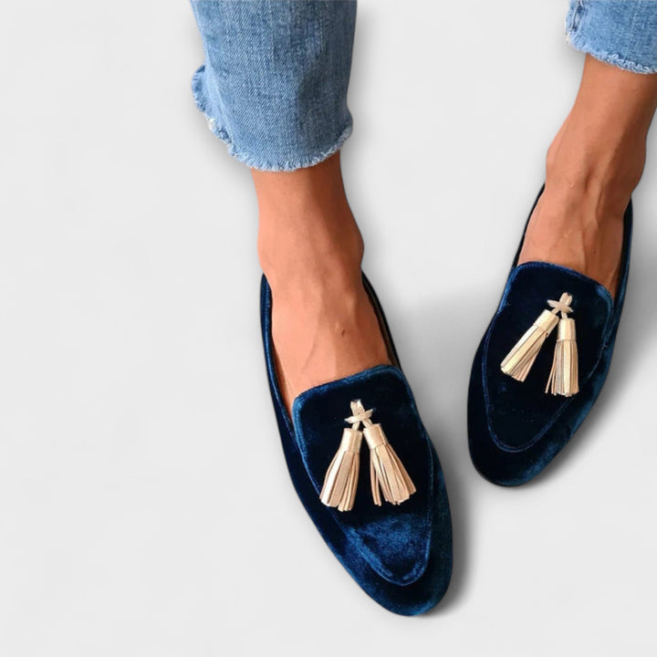 Quinnlyn - Fringe Vintage Loafers