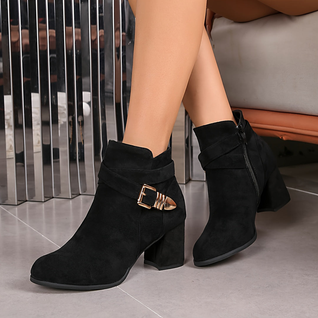 Vivienne - Vintage Pointed Toe Ankle Boots