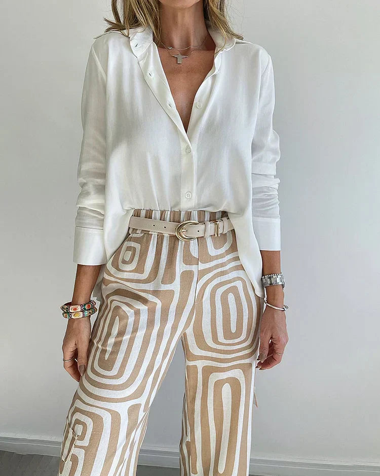 Lysa - 2-Piece Comfy Stylish Set + Free Belt